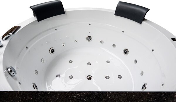 BPS-koupelny Hydromasážní vana HYD-DE916-155 155x155 s ohřevem vody