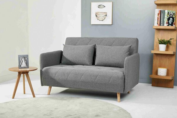 ROZKLÁDACÍ POHOVKA, textil, šedá Carryhome - Rozkládací pohovky, Online Only