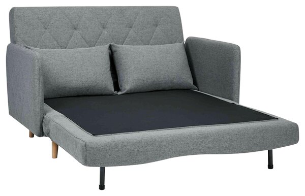 ROZKLÁDACÍ POHOVKA, textil, šedá Carryhome - Rozkládací pohovky, Online Only