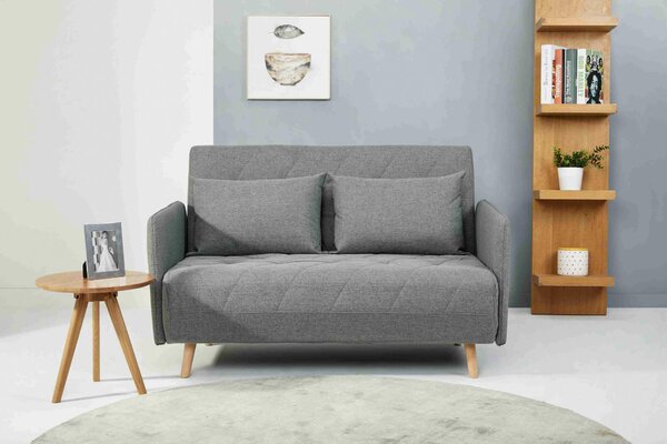 ROZKLÁDACÍ POHOVKA, textil, šedá Carryhome - Rozkládací pohovky, Online Only