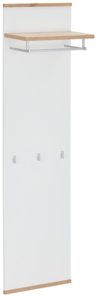 ŠATNÍ PANEL, bílá, dub artisan, 45/169/28 cm Xora - Šatní panely
