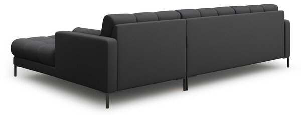 Tmavě šedá rohová pohovka (pravý roh) Bali – Cosmopolitan Design