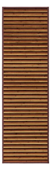 Bambusový běhoun v hnědo-hořčicové barvě 60x200 cm – Casa Selección