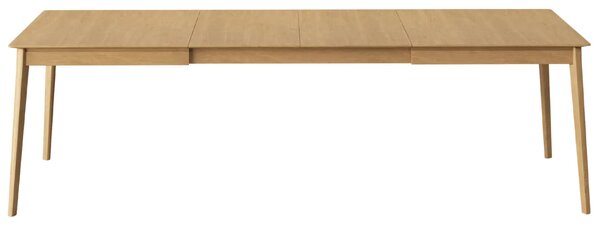 Micadoni Dubový rozkládací jídelní stůl Elan 160/260 x 90 cm
