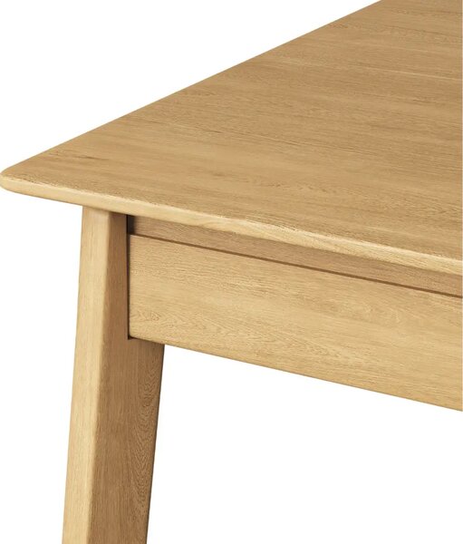 Micadoni Dubový rozkládací jídelní stůl Elan 160/260 x 90 cm