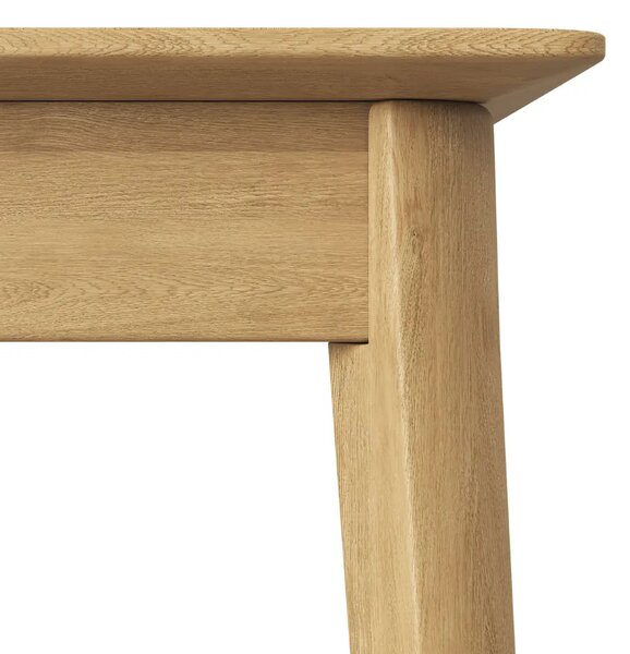 Micadoni Dubový rozkládací jídelní stůl Elan 160/260 x 90 cm