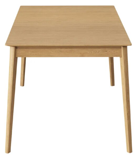 Micadoni Dubový rozkládací jídelní stůl Elan 160/260 x 90 cm