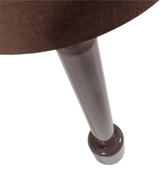 WOOOD Tmavě hnědá lakovaná stojací lampa Zivian 160 cm