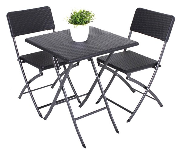 SADA NA BALKON 3dílné, Gardenson - Online Only zahradní nábytek, Online Only
