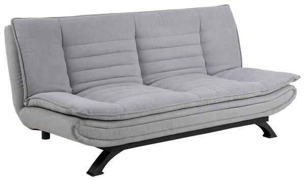 ROZKLÁDACÍ POHOVKA, textil, světle šedá Carryhome - Rozkládací sedačky