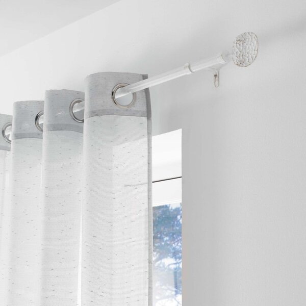 Kovová roztažitelná garnýž 120 - 210 cm Bullette – douceur d'intérieur