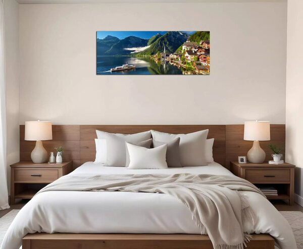 Obraz na zeď Jezero v Alpách panorama