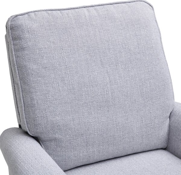 TELEVIZNÍ KŘESLO, textil, bílá Livetastic - TV křesla, Online Only