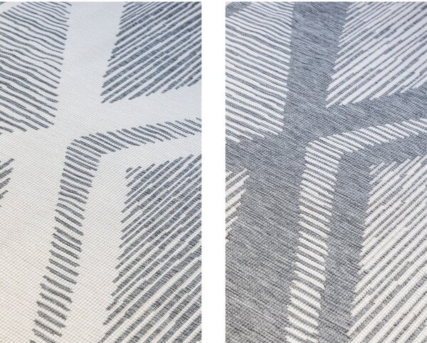 Krémovo-šedý venkovní koberec 80x150 cm Gemini – Elle Decoration
