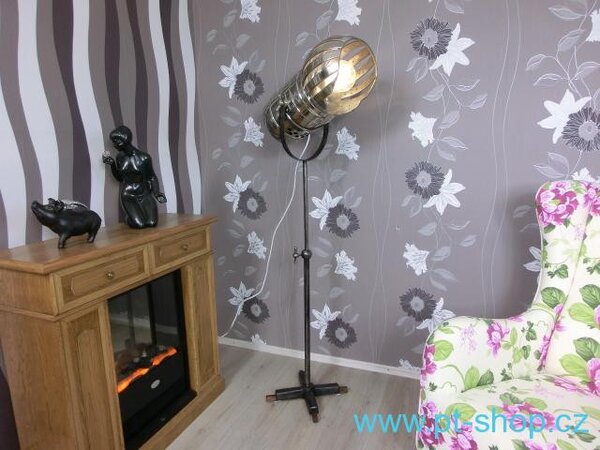 (1234) SILENT HAIR LAMP - Design retro lampa