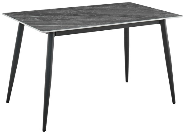 JÍDELNÍ STŮL, šedá, 120/75/75 cm Ti'me