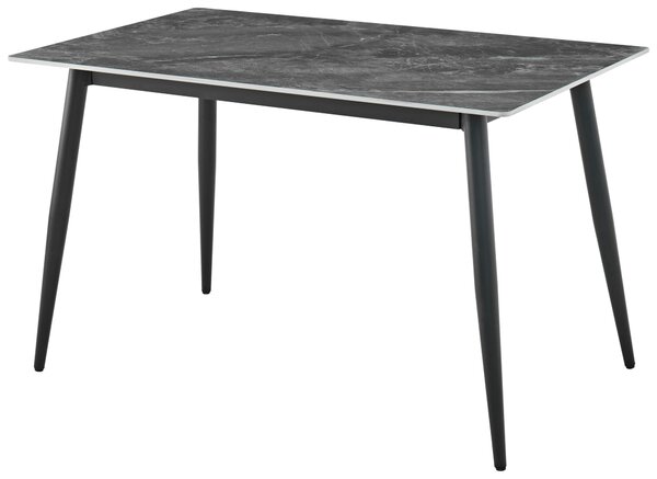 JÍDELNÍ STŮL, šedá, 120/75/75 cm Ti'me