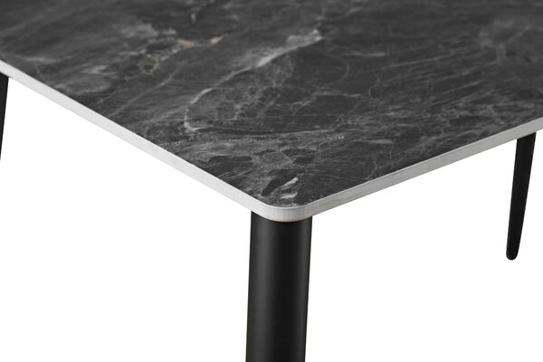 JÍDELNÍ STŮL, šedá, 120/75/75 cm Ti'me