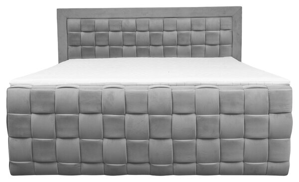 POSTEL BOXSPRING, 160/200 cm, barvy grafitu Livetastic - Manželské postele, Online Only