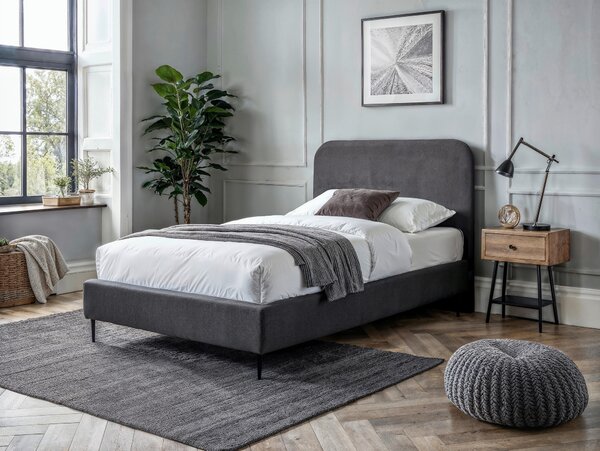 POSTEL BOXSPRING, 120/200 cm, šedá MID.YOU - Online Only postele, Online Only