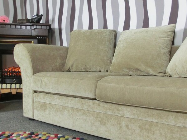 (2126) SOHO OLIVIA elegantní trojsed béžový