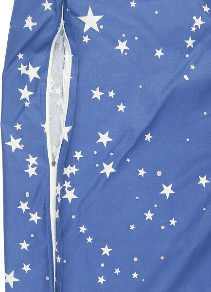 Svítící bavlněné povlečení do postýlky MAGIC STARS modré Rozměr povlečení: 40 x 60 cm | 100 x 135 cm