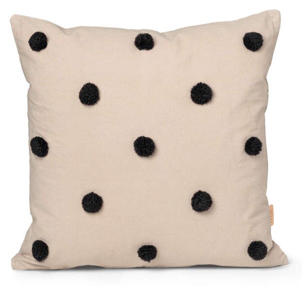 Ferm Living Polštář Dot, Sand/Black