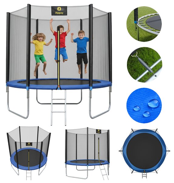 Velaco Zahradní trampolína s ochrannou sítí 10FT SKY 305