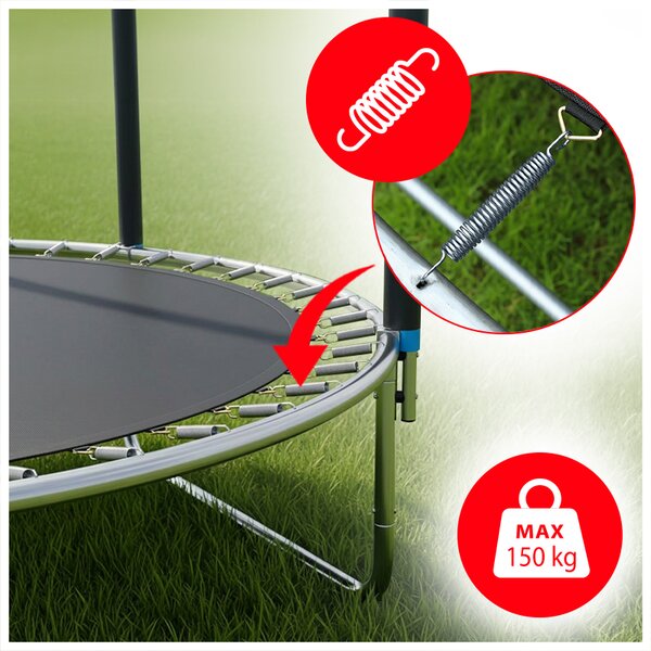 Velaco Zahradní trampolína s ochrannou sítí 10FT SKY 305