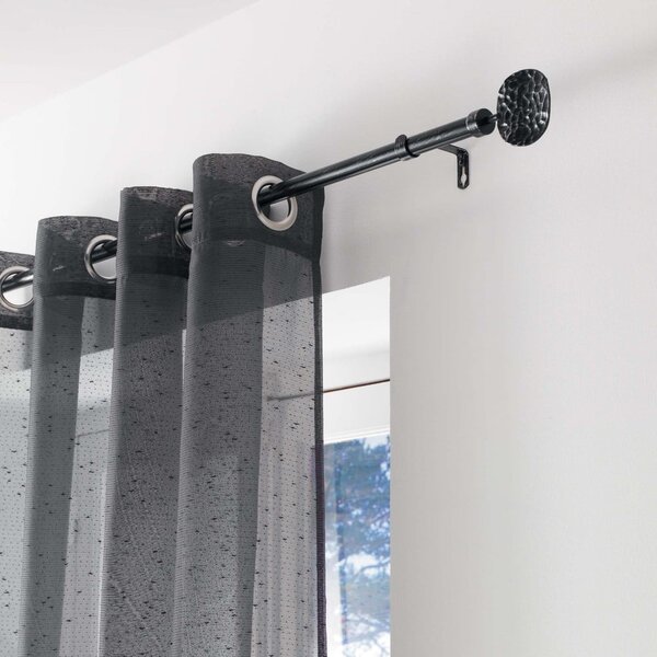 Kovová roztažitelná garnýž 120 - 210 cm Bullette – douceur d'intérieur