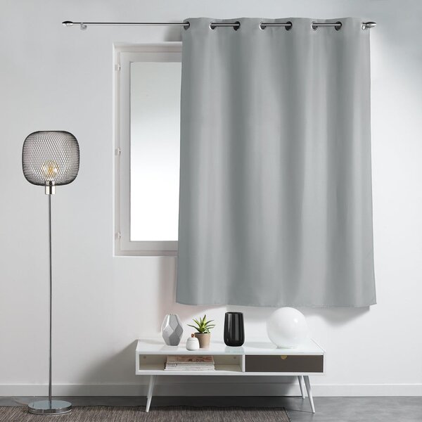 Šedý závěs 140x180 cm Essentiel – douceur d'intérieur