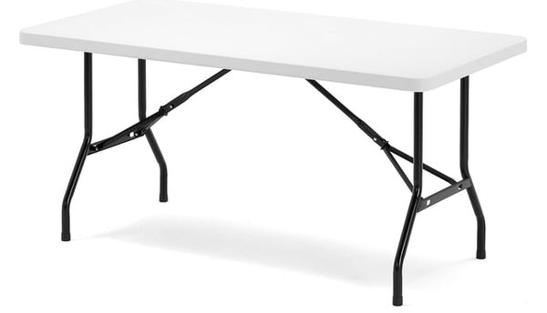 AJ Produkty Skládací stůl KLARA, 1530x760 mm, plastová deska