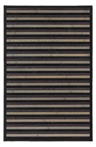 Šedý bambusový koberec 60x90 cm – Casa Selección