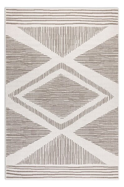 Krémovo-hnědý venkovní koberec 200x290 cm Gemini – Elle Decoration