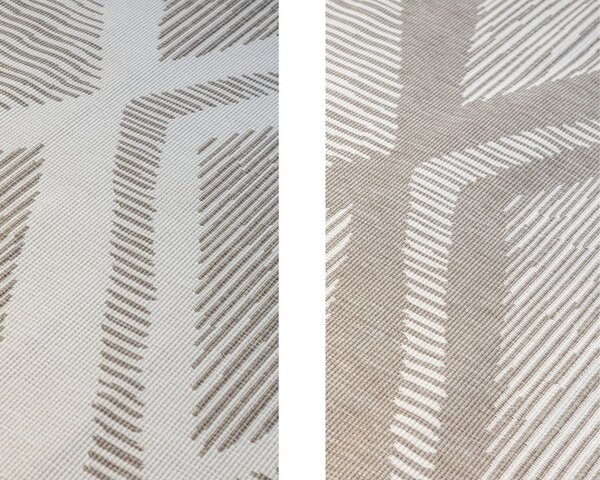 Krémovo-hnědý venkovní koberec 80x150 cm Gemini – Elle Decoration