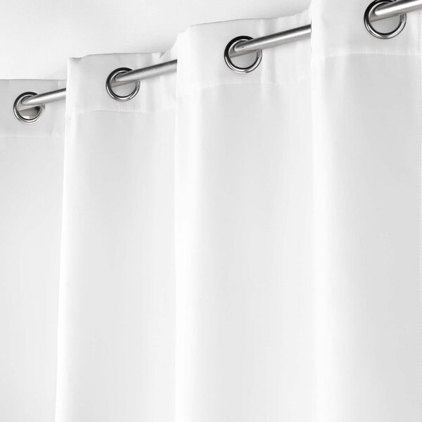 Bílý termo závěs z mikrovlákna 135x260 cm Micropolar – douceur d'intérieur