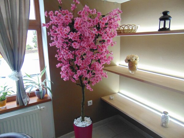 Umělý kvetoucí strom- sakura 180 cm