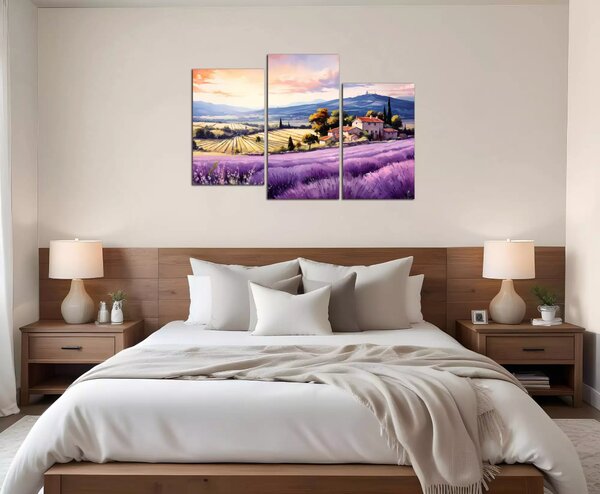 Obraz na plátně Krajinka v Provence