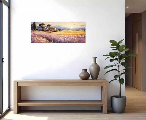 Obraz na zeď Západ slunce v Provence