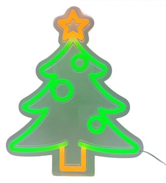 Zelené plastové nástěnné světlo_1