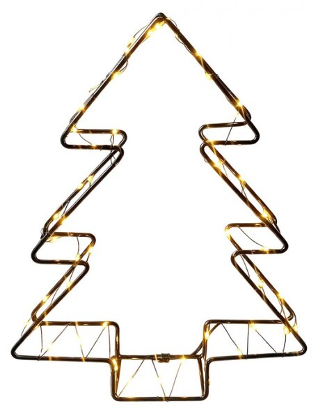Bílá kovová stolní lampa_1