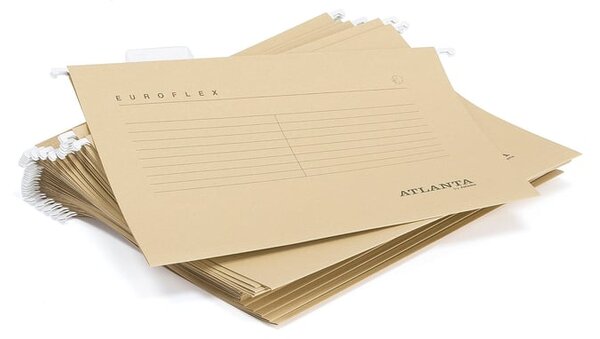 AJ Produkty Závěsné desky, A4, přírodní, bal. 25 ks