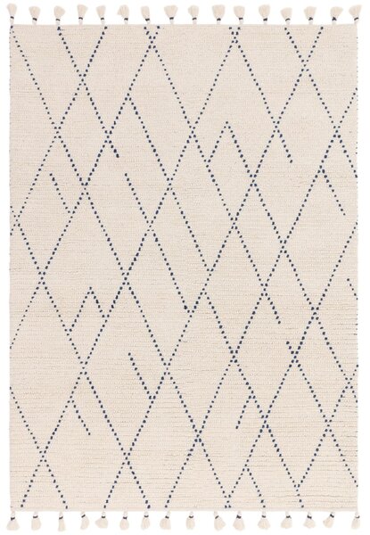 Tribeca Design Kusový koberec Livan Cream Blue Linear Rozměry: 120x170 cm