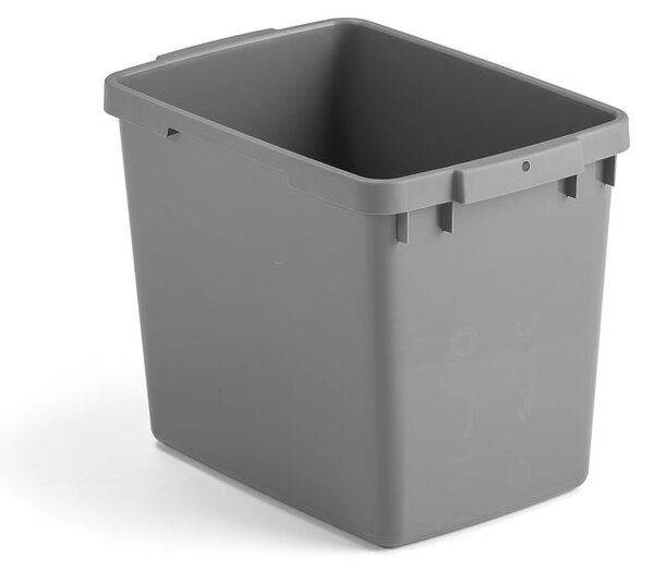 AJ Produkty Koš na tříděný odpad MORRIS, 25 l, šedý