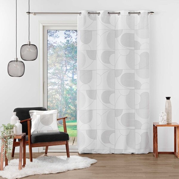 Bílý závěs 140x280 cm Esquisse – douceur d'intérieur
