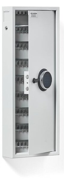 AJ Produkty Skříňka na klíče MORTON, 150 háčků, el. kódový zámek, 800x300x100 mm