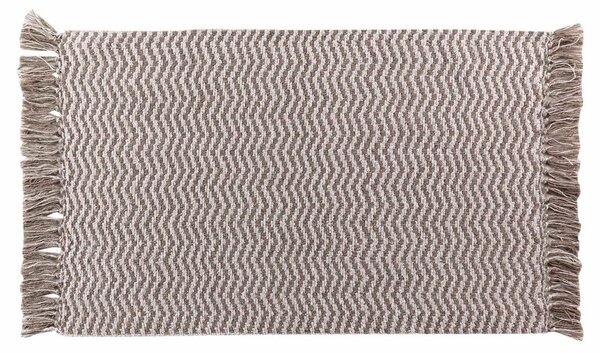 Světle hnědý pratelný koberec 50x80 cm Alessia – douceur d'intérieur