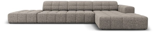 Tmavě šedá rohová pohovka (pravý roh) Chicago – Cosmopolitan Design
