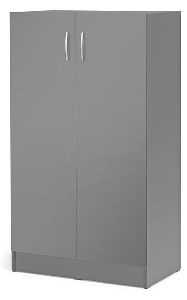 AJ Produkty Kancelářská skříň FLEXUS, 1325x760x415 mm, šedá