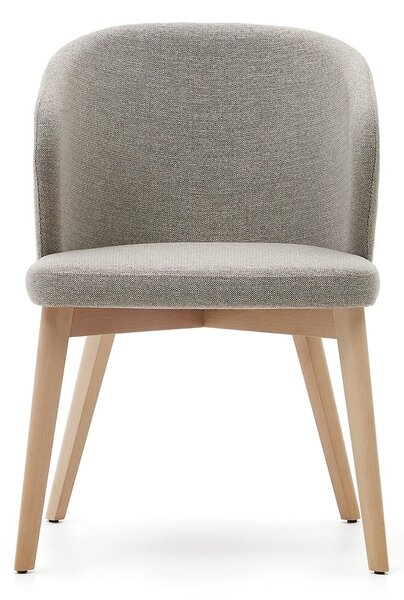 Béžové čalouněné jídelní křeslo Darice – Kave Home
